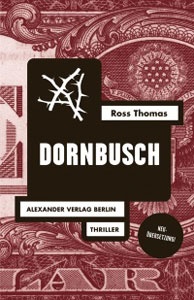 Buchcover Dornbusch dunkelrot